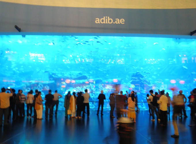UAE, Dubai aquarium has the 