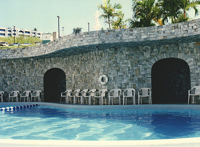 アメリカ合衆国準州 グアム プラザホテルの屋外プール