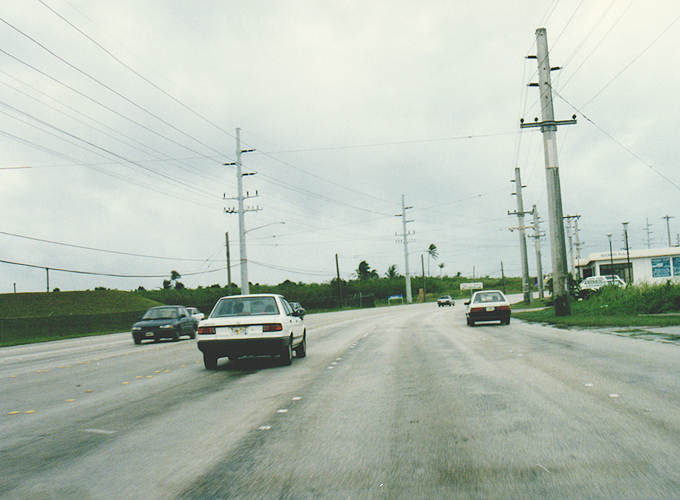 アメリカ合衆国準州 グアム レンタカーでドライブ グアムの風景