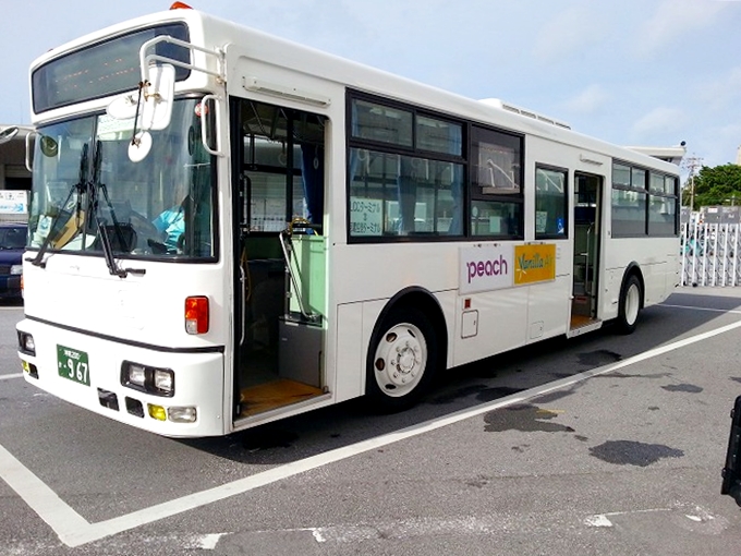 沖縄県 旧那覇LCCターミナルのシャトルバス
