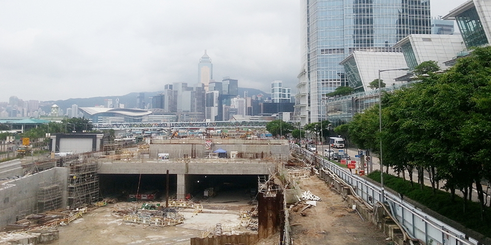 香港 まだまだ開発の進む九龍地区