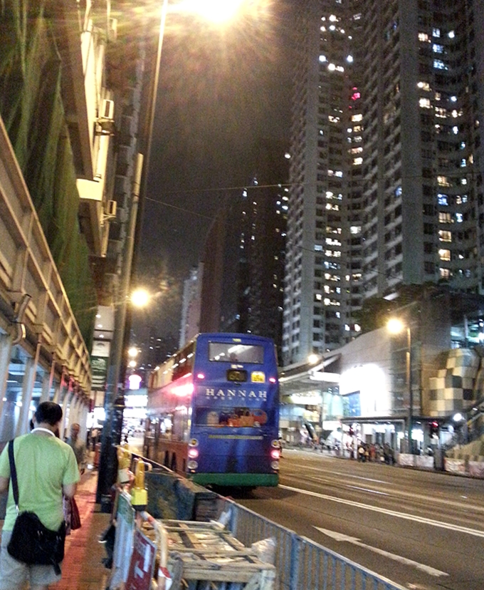 香港島ノースポイント/北角 2階建てバス