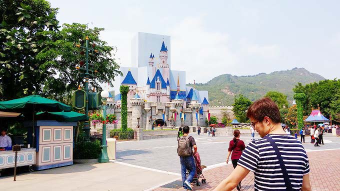 眠れる森の美女の城・香港ディズニーランド Part2（香港迪士尼樂園/Hong Kong Disneyland.）。