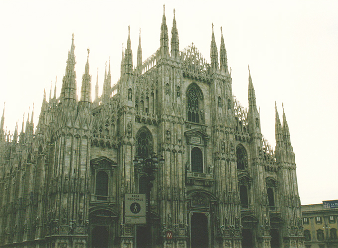Italy Milan Cathedral Duomo.