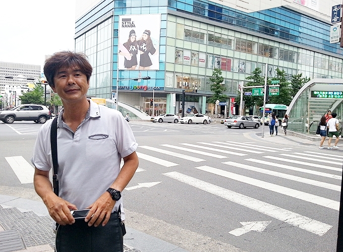 韓国 大邱市の街並み