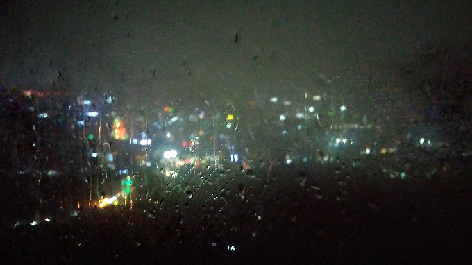 韓国 南山 Nソウルタワー ケーブルカーの車窓からの景色