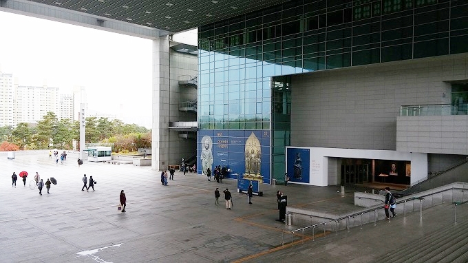 韓国。ソウル。国立中央博物館（National Hangeul Museum.）