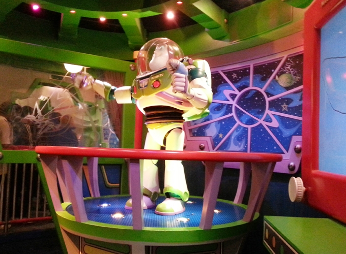 Buzz Lightyear Laser Blast. - Disneyland Paris, France.