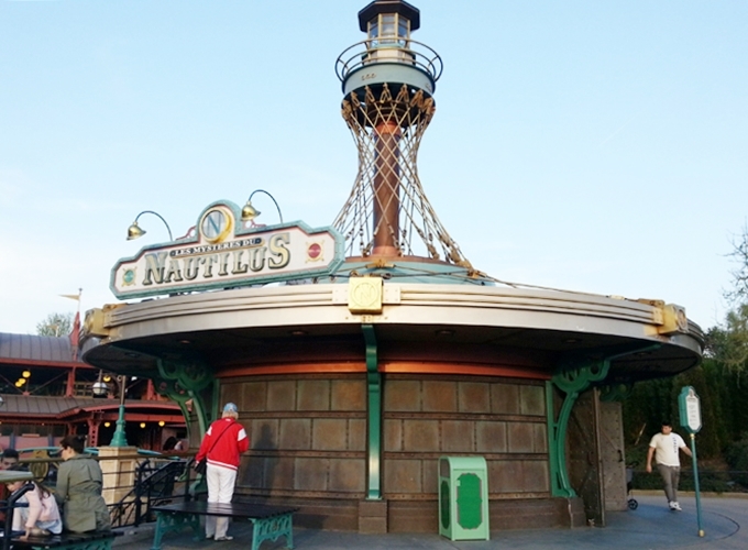 The Nautilus. - Disneyland Paris, France.