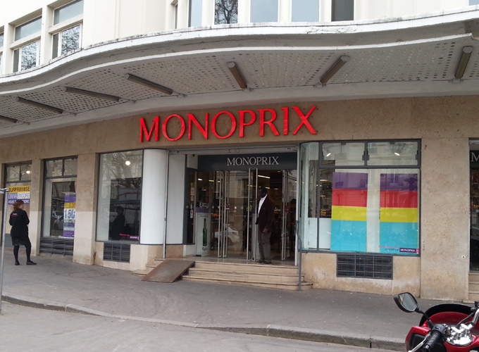 フランス パリ スーパーマーケット チェーン「モノプリ/MONOPRIX」
