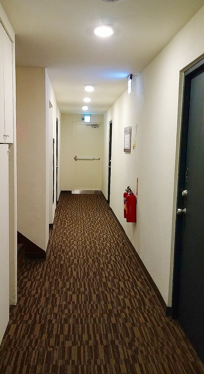 台湾 高雄市 高雄世紀旅店（センチュリーホテル）の廊下