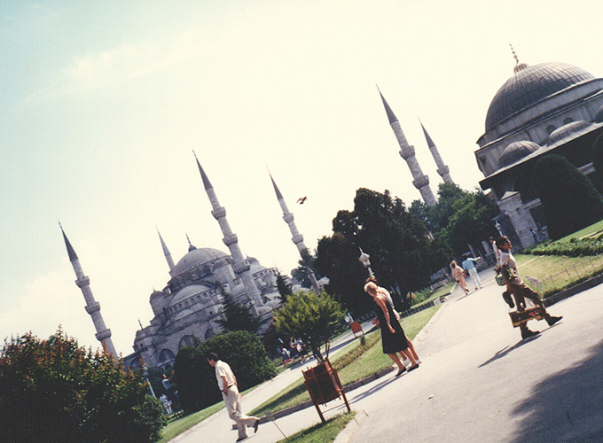 トルコ イスタンブール「ブルーモスク/スルタンアフメト・モスク」