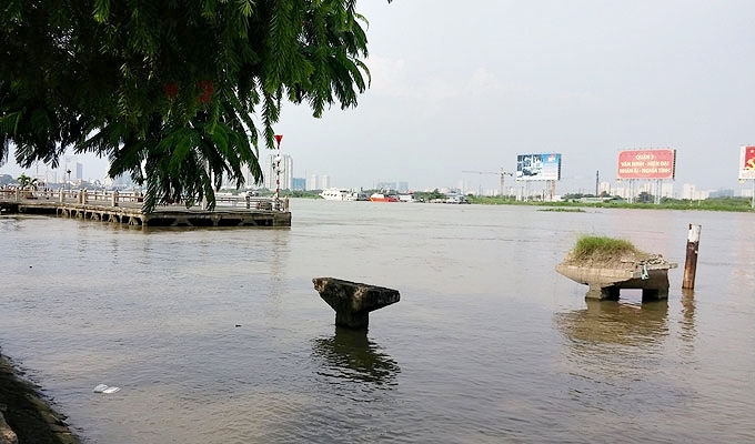 ベトナム・ホーチミン市を流れるサイゴン川