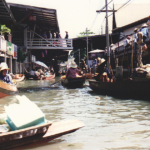 Thailand – Damnoen Saduak Floating Market.