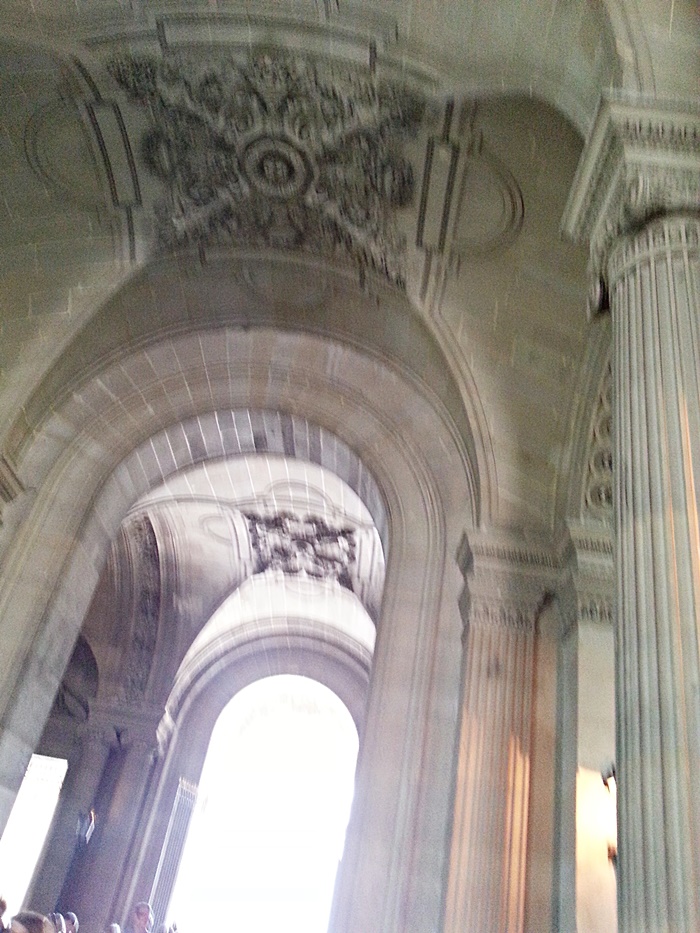 卢浮宫的天花板