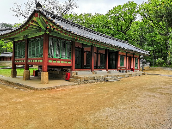 韓国ソウル 宗廟の香大庁一帯