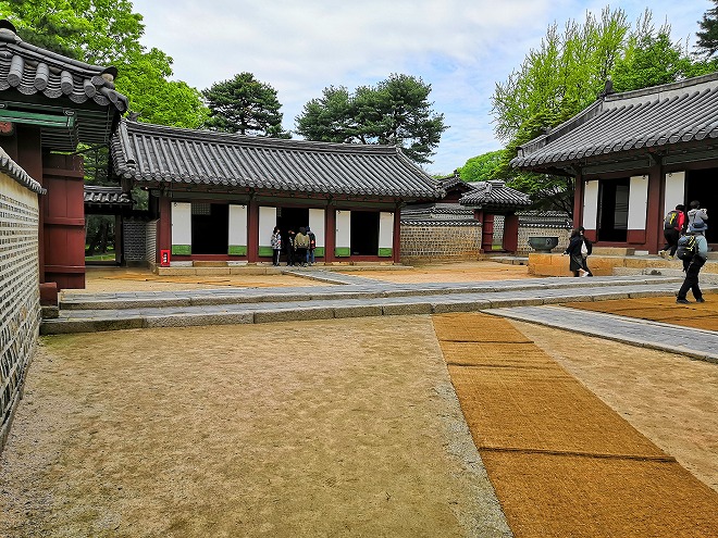 韓国ソウル 宗廟の斎宮一帯