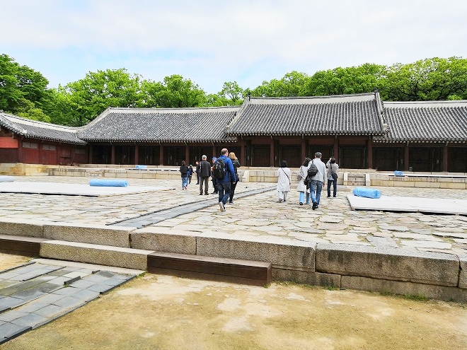 韓国ソウル 宗廟の正殿