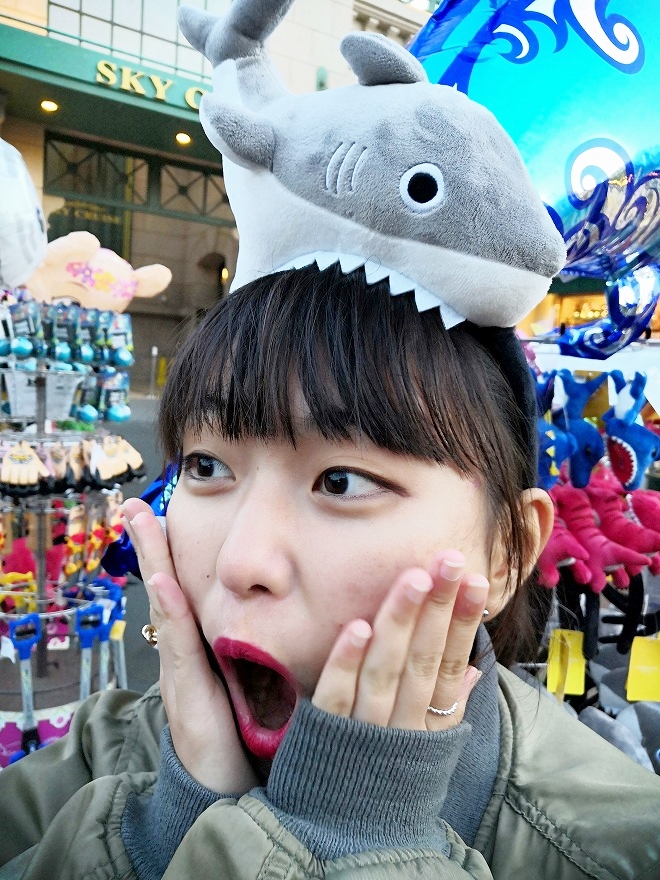 韓国エバーランド「サメのカチューシャ」
