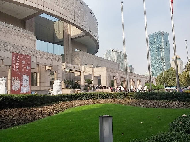 中国 上海人民広場にある上海博物館