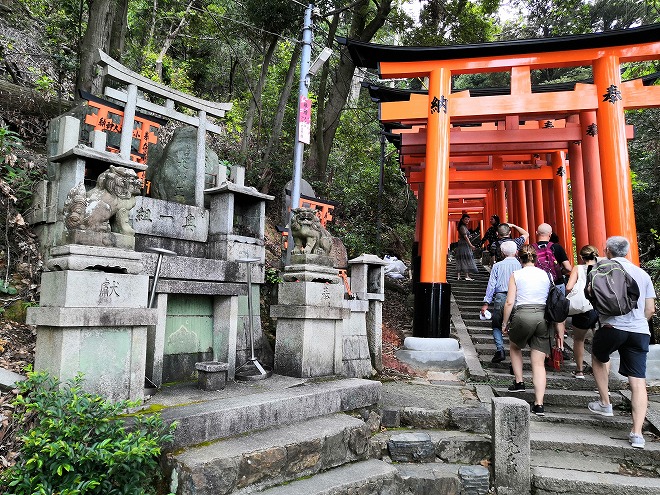 Kyoto - Fushimi Inari-taisha, Senbon Torii.