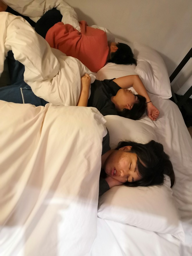 台湾 台北市 ホテル グッドスリープ 客室のベッド