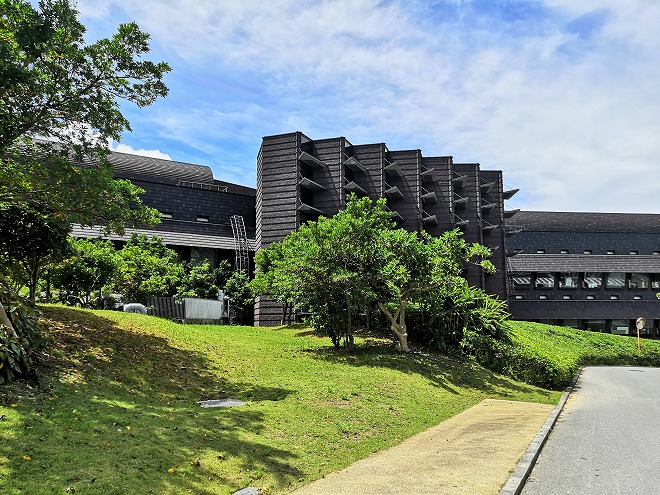 Okinawa Institute of Science and Technology Graduate University (OIST) in Onna Village.