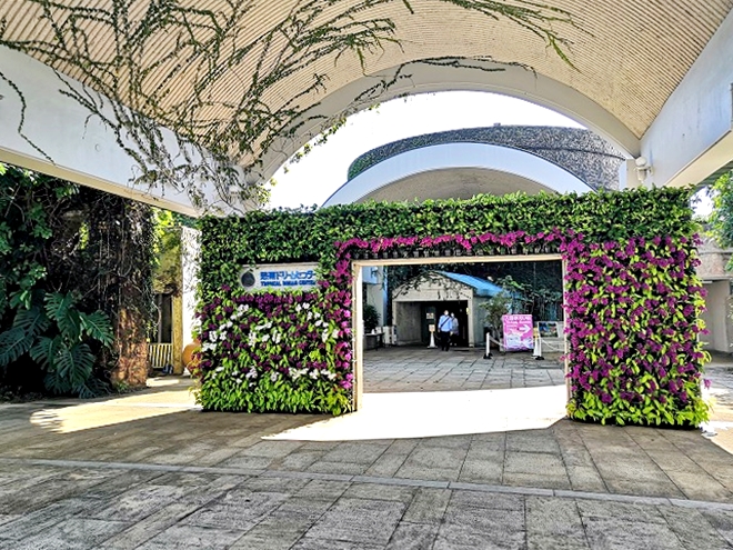 沖縄海洋博公園 熱帯ドリームセンター エントランス
