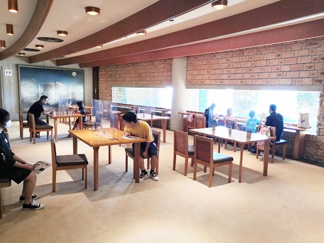 沖縄海洋博公園 熱帯ドリームセンター トロピカルカフェ「スコール」