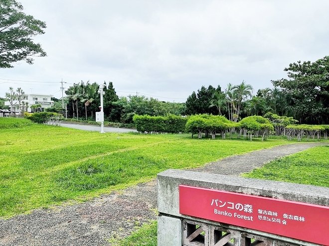 沖縄海洋博公園 熱帯・亜熱帯都市緑化植物園 バンコの森 入り口