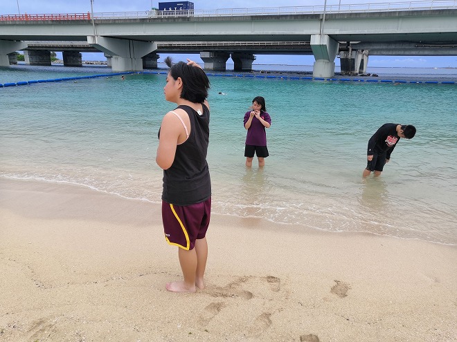 沖縄 那覇波の上ビーチ