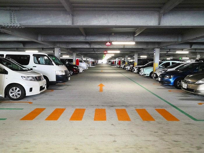 parking lot building of Iias Okinawa Toyosaki (Tomigusuku).