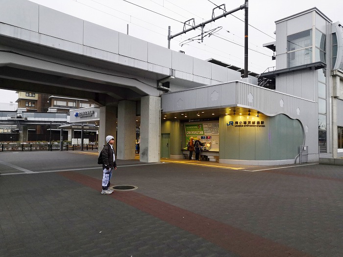 JR梅小路京都西駅。