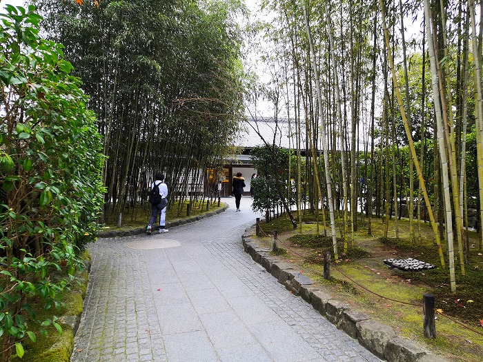 Ginkaku-ji temple precincts.