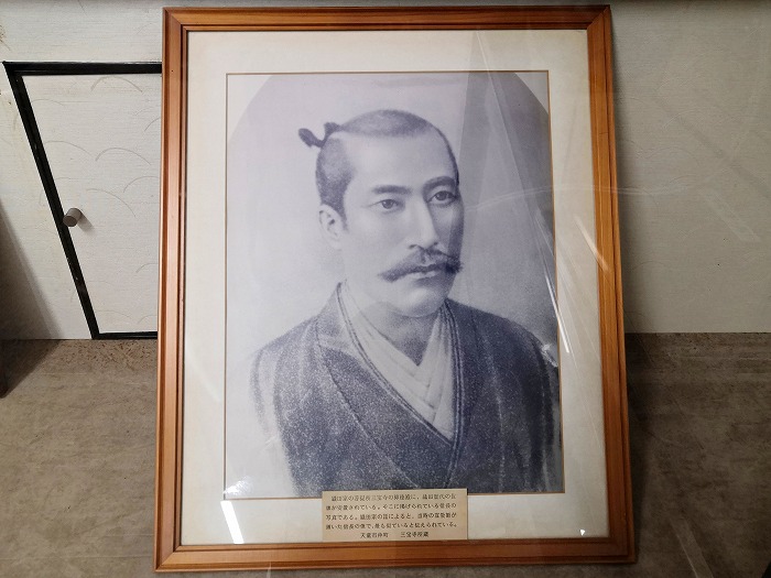 宣教師が書いた織田信長の肖像画。