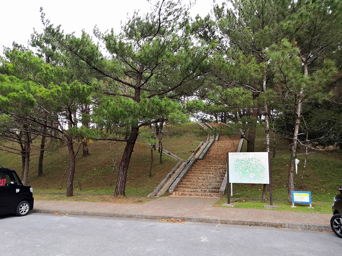日本一人口の多い村 読谷村 世界遺産 座喜味城跡公園