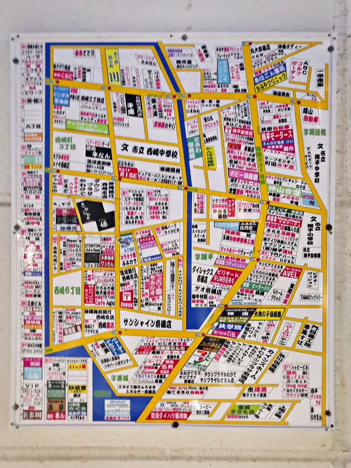 糸満市西崎-居酒屋「魚町屋ぶぶか」周辺マップ