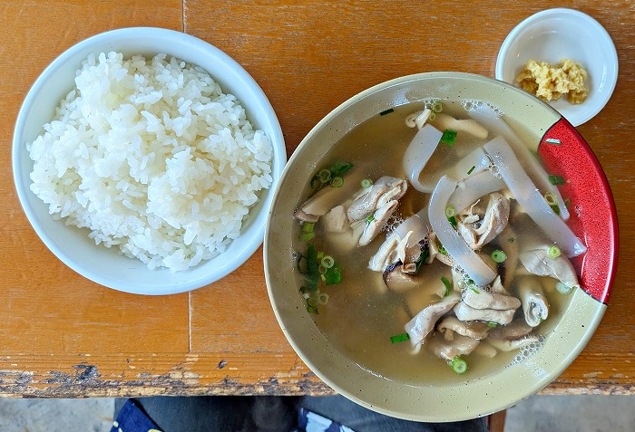 元祖・ソーキそば 我部祖河食堂 中城店 中身汁